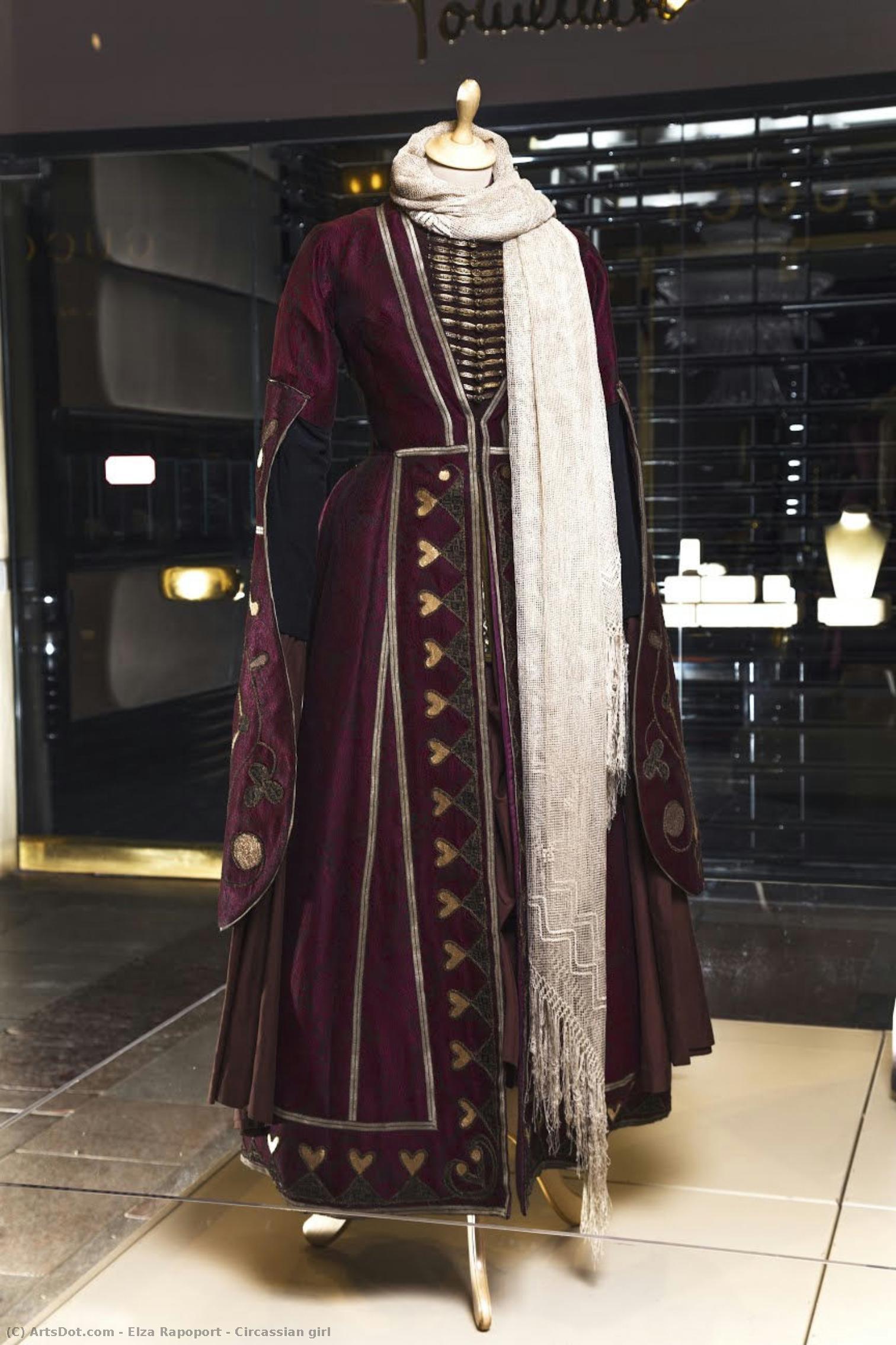 Circassian Girl — Elza Rapoport