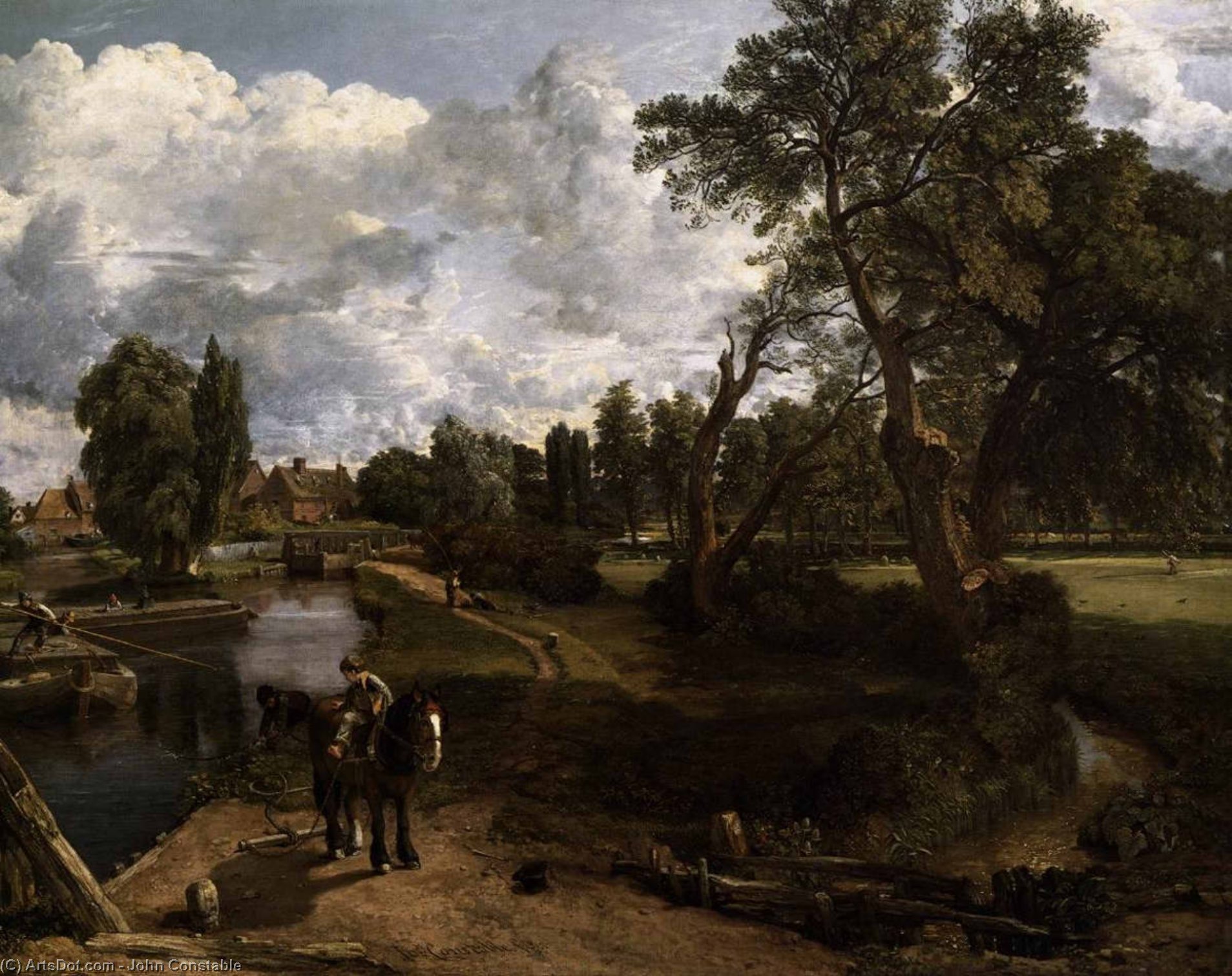 Molino De Flatford — John Constable
