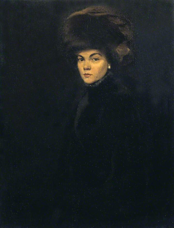 Lady In Furs, Mme. P — Sir William Nicholson