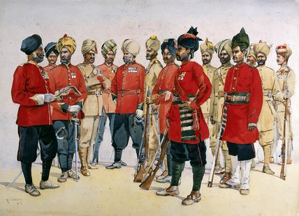 Vco's, Nco's And Sepoys Of Various Punjab — Alfred Crowdy Lovett