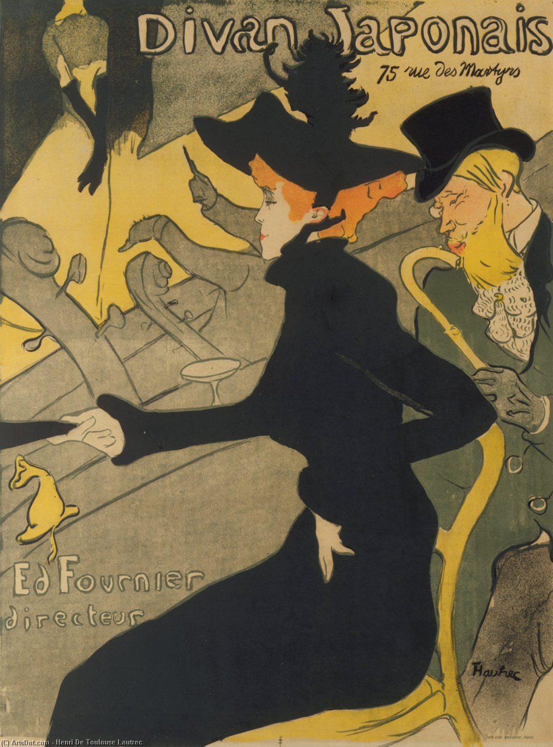 Le Divan Japonais — Henri De Toulouse-lautrec