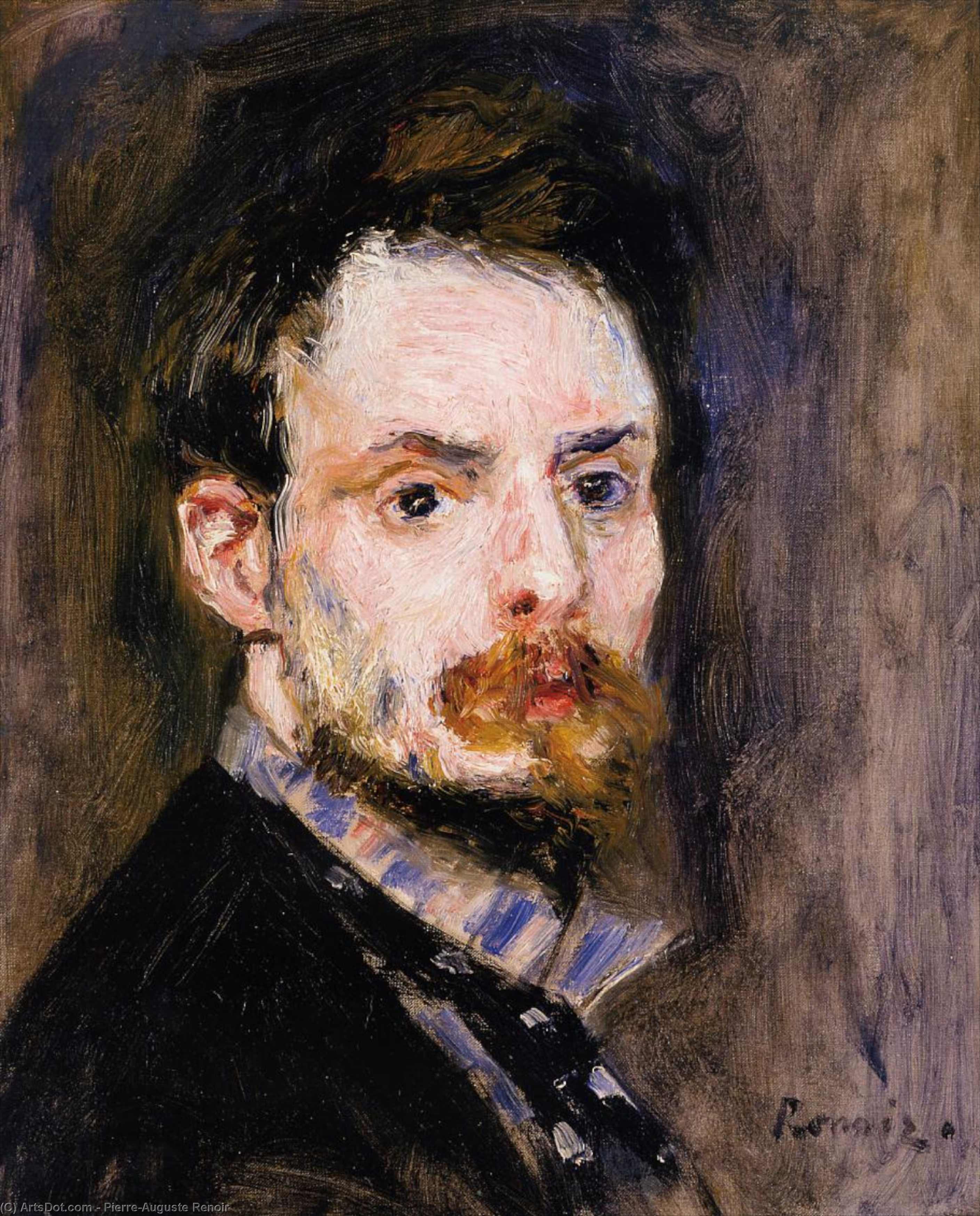 Self Portrait — Pjer Ogist Renoar