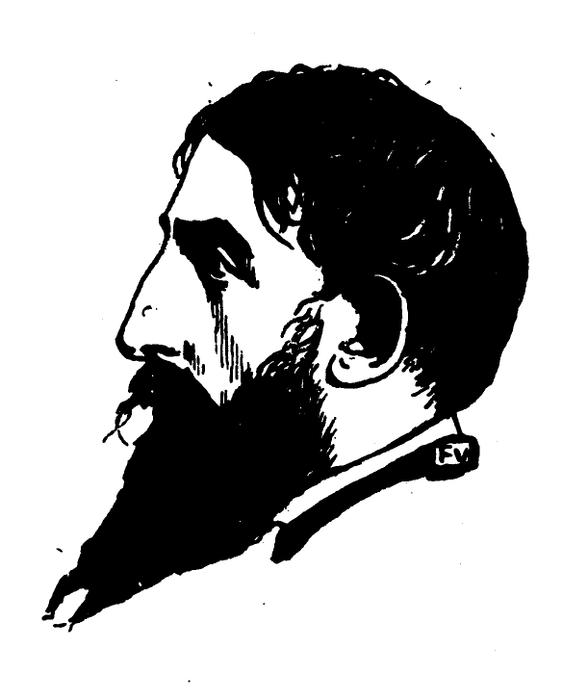 Portrait Of French Poet Jehan Rictus — Félix Vallotton