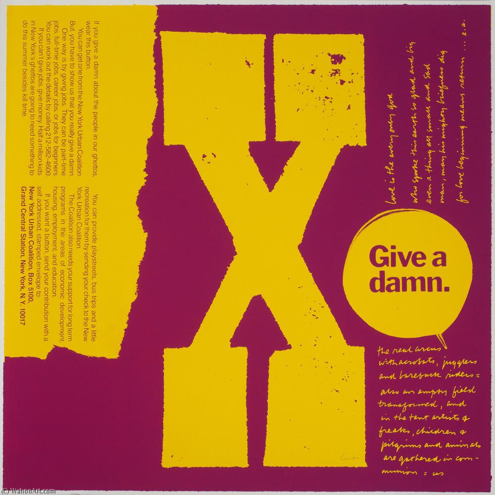X Give A Damn — Corita Kent