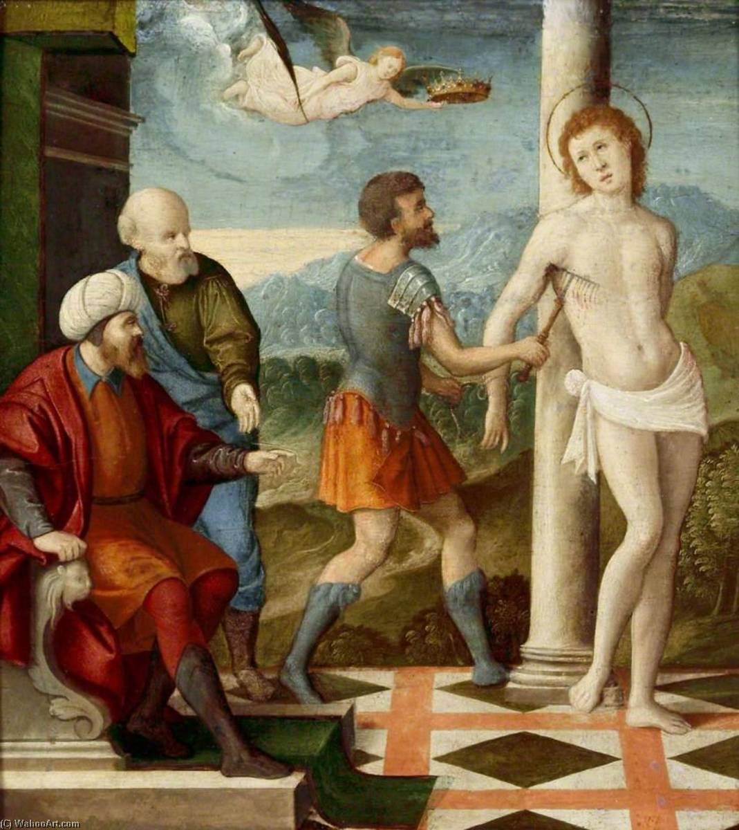 The Martyrdom Of Saint Blaise — Girolamo Santacroce