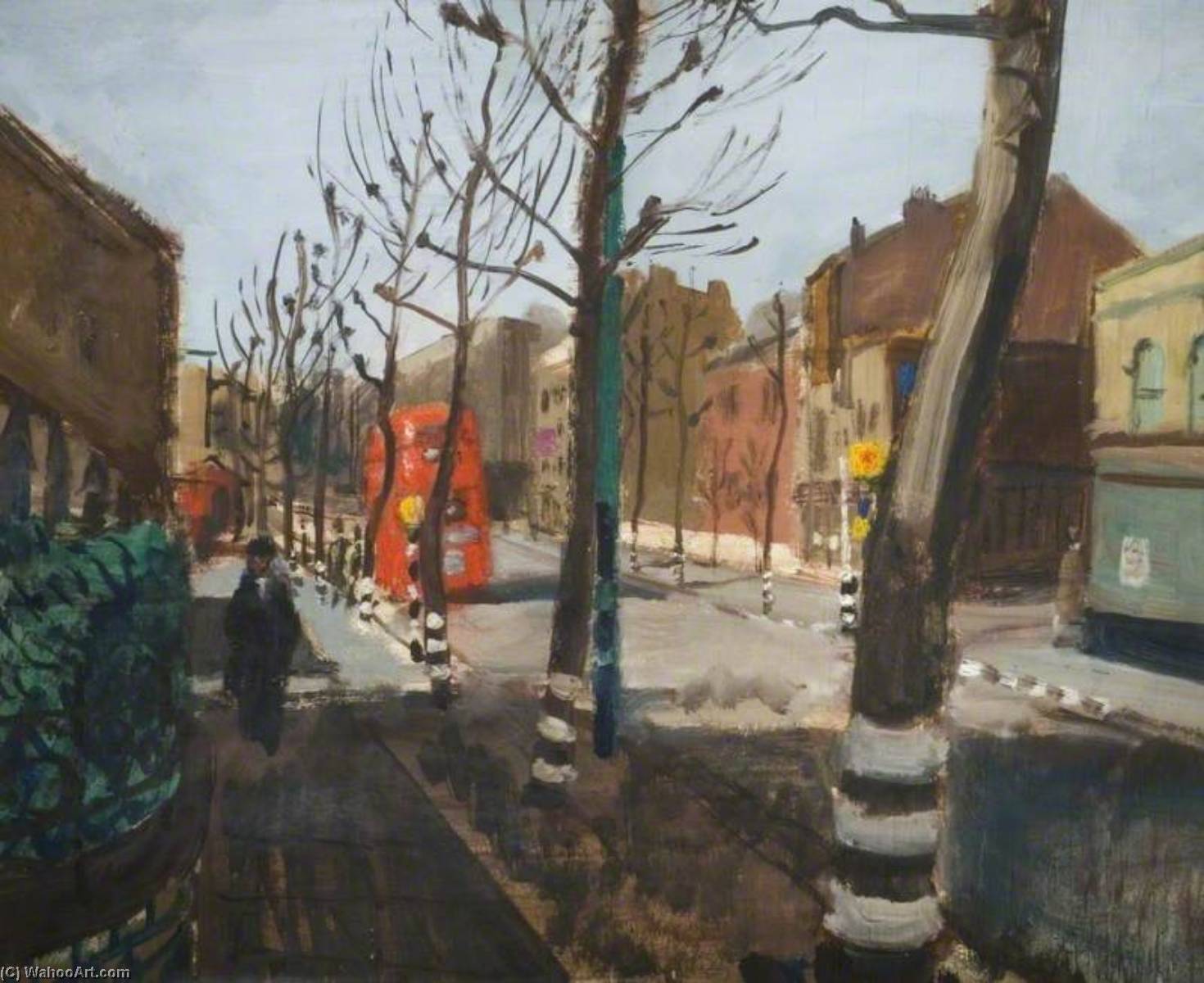A London Street — Ruskin Spear