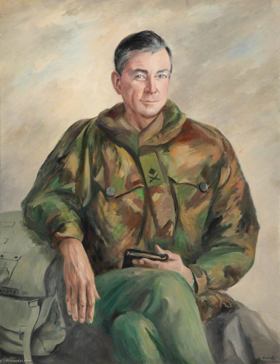 Falklands Portraits General In Combat Kit — Caroline Hobart