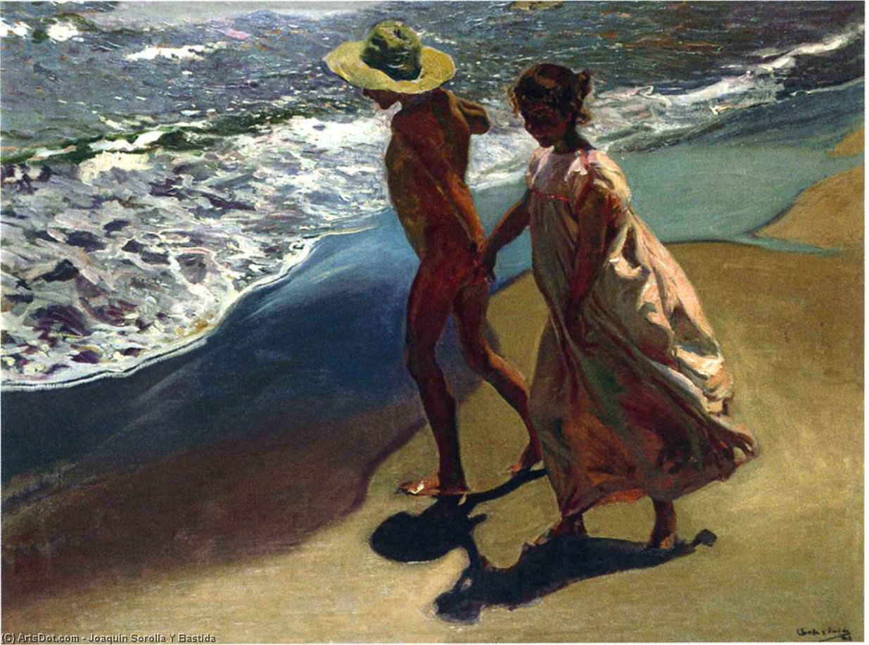 To The Water — Joaquin Sorolla