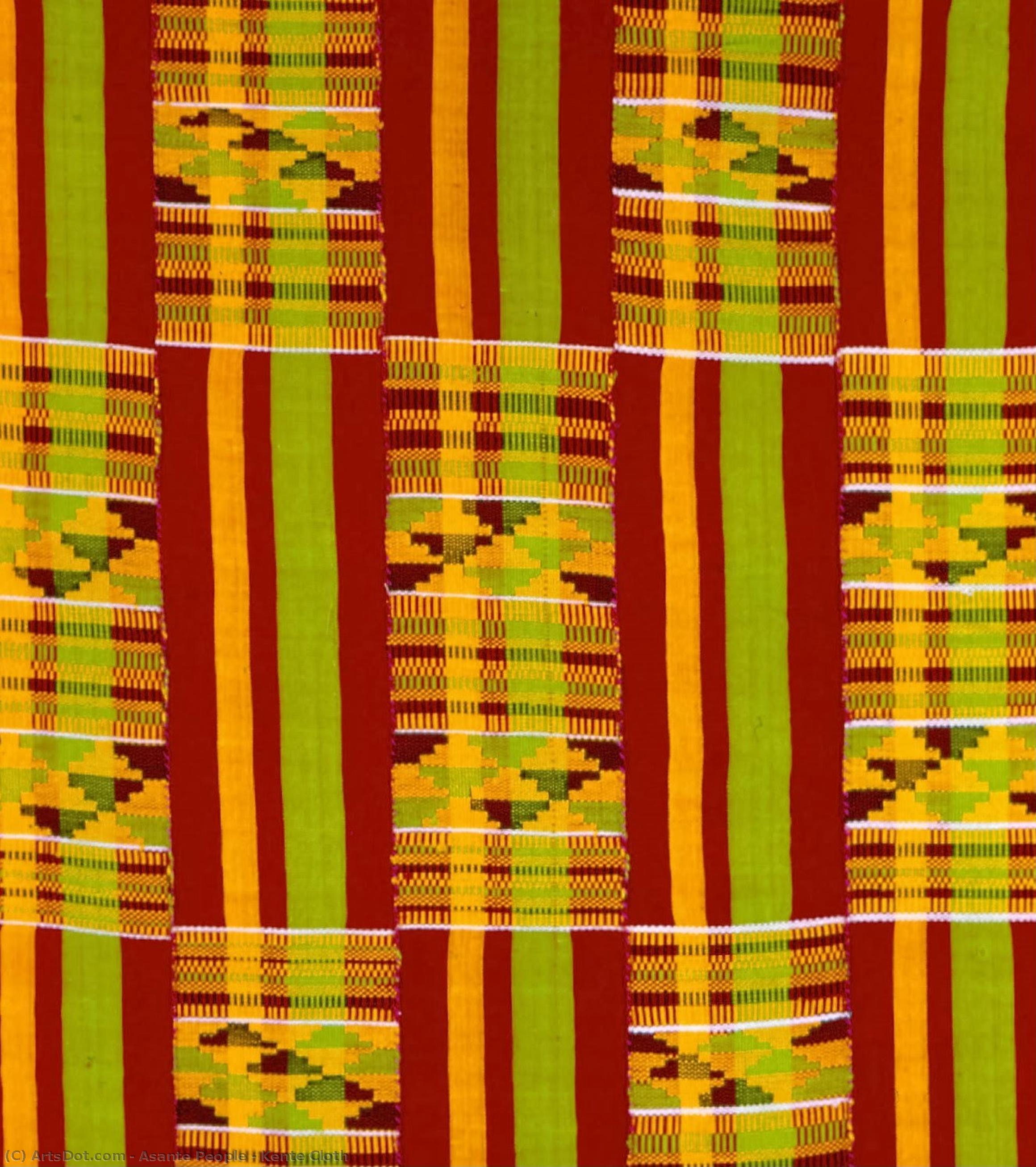 Kente Cloth — Asante People