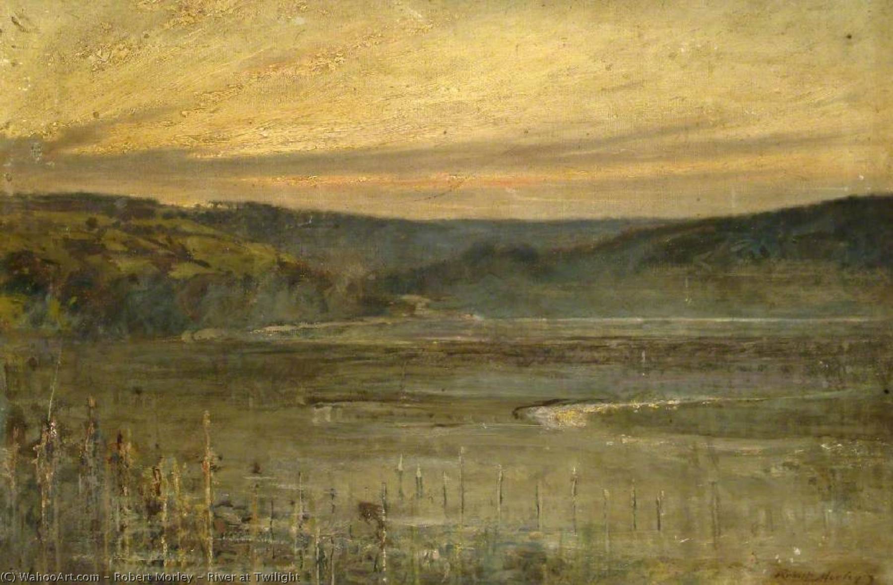 River At Twilight — Robert Morley