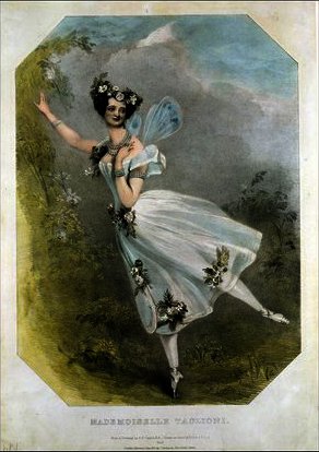 Marie Taglioni In 'flore Et Zephire' — Alfred Edward Chalon