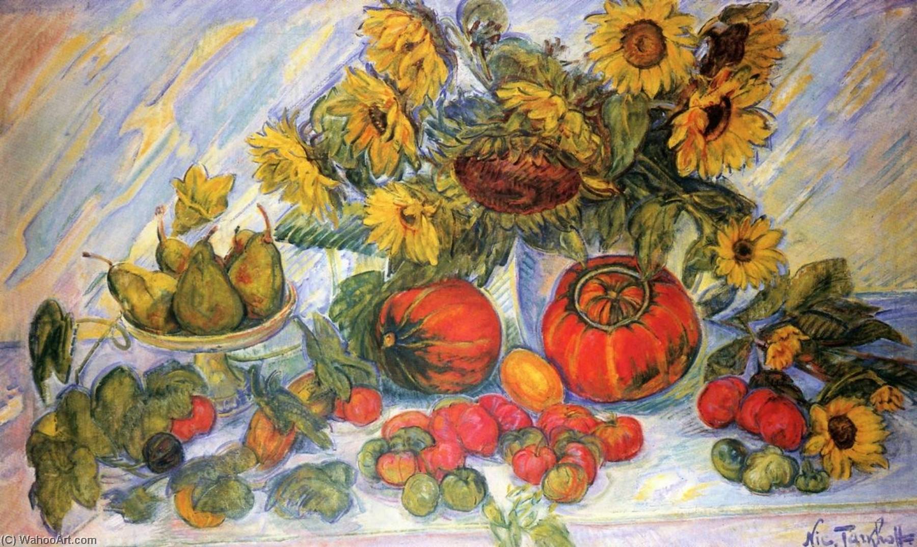 Flowers, Fruit And Vegetables — Nicolas Tarkhoff