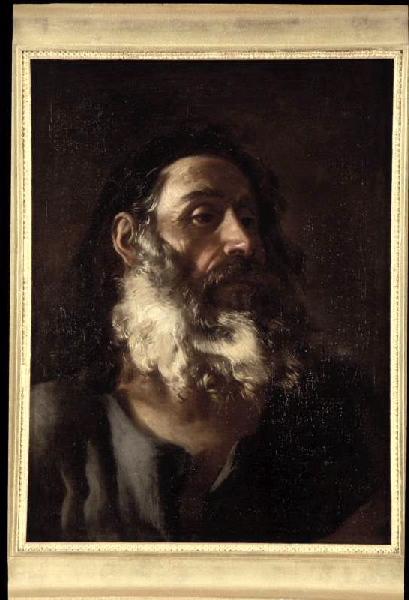 L'ermite Aveugle Dit Autrefois Tête De Vieillard — Joseph Marie Vien