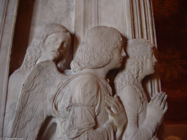 Milano, Castello Sforzesco - Angeli - Sec — Cristoforo Mantegazza