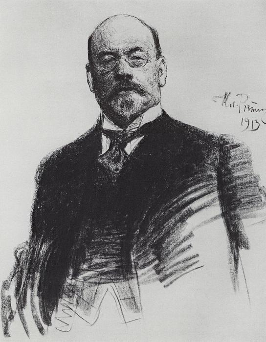 Portrait Of The Artist I.s. Ostroukhov — Ilya Yefimovich Repin