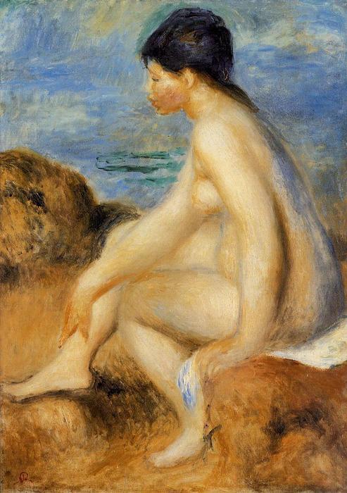 Bather 4 — Пьер-огюст Ренуар