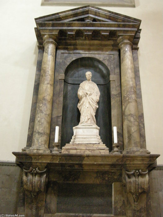 Smf, Statua In Nicchion — Nanni Di Bartolo