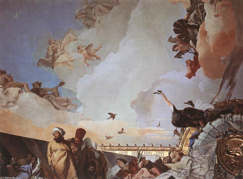 Glory Of Spain (detail) — Giambattista Tiepolo