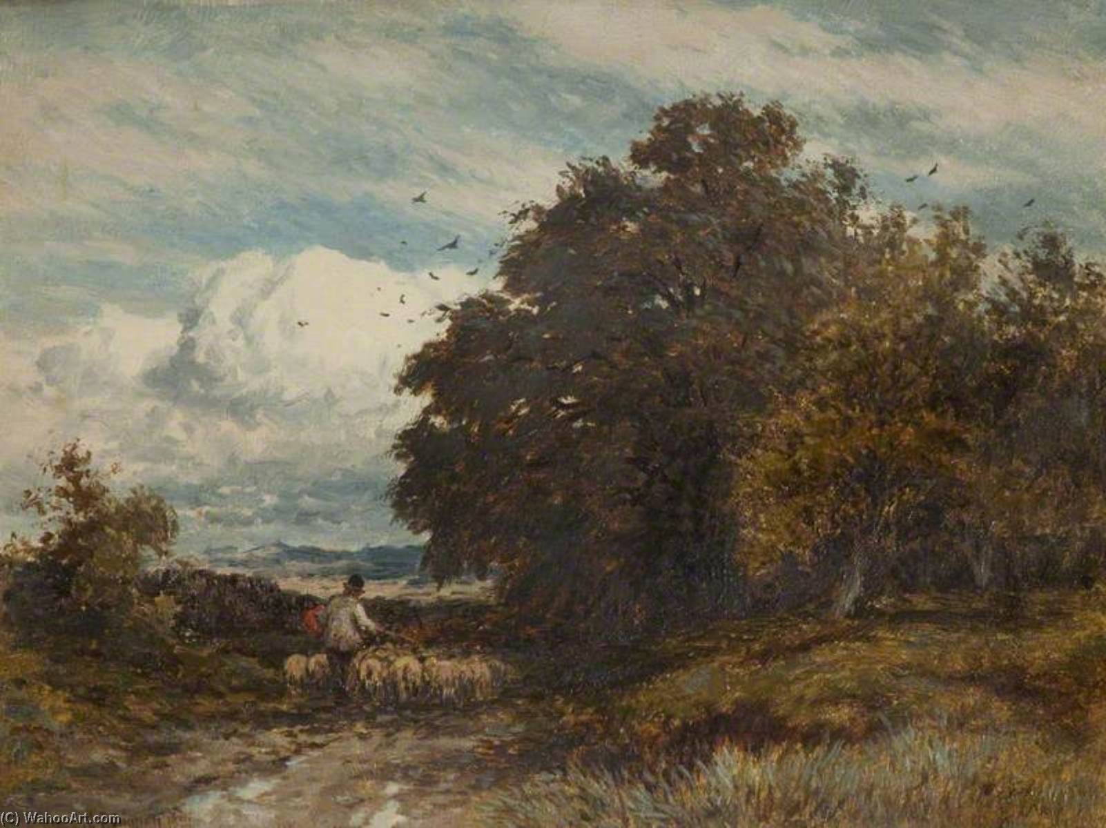 Landscape With Sheep — Reginald Aspinwall