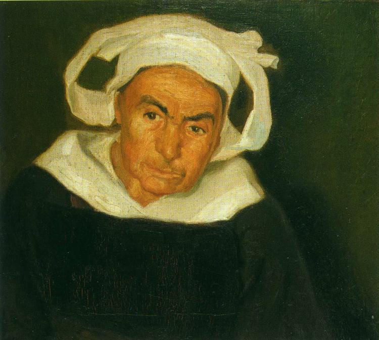 Head Of A Breton Woman — Diego Rivera