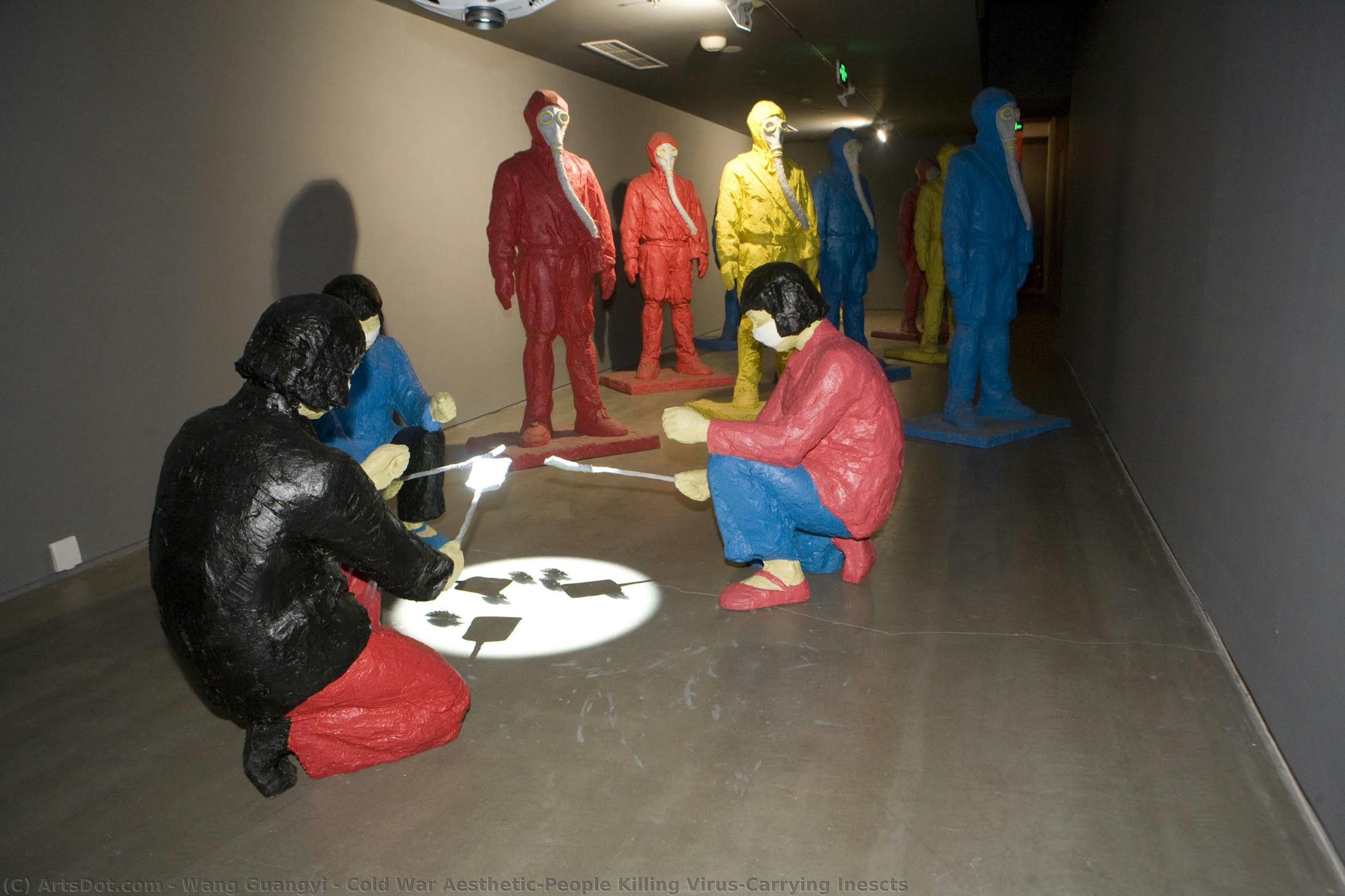 Cold War Aesthetic-people Killing Virus-carrying Inescts — Wang Guangyi