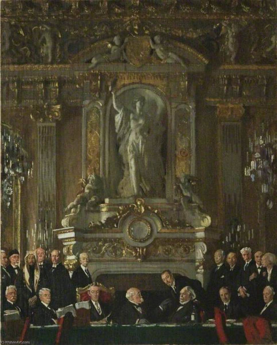 A Peace Conference At The Quai D'orsay — Sir William Newenham Montague Orpen