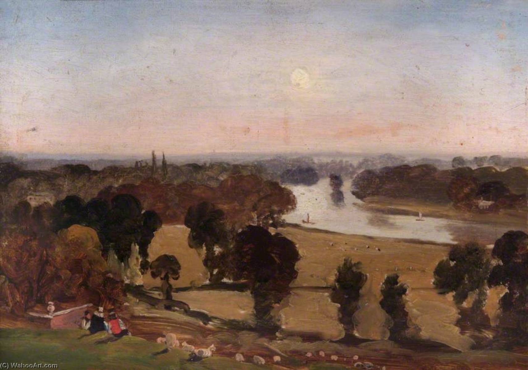 View From Richmond Hill, Surrey — George Hilditch