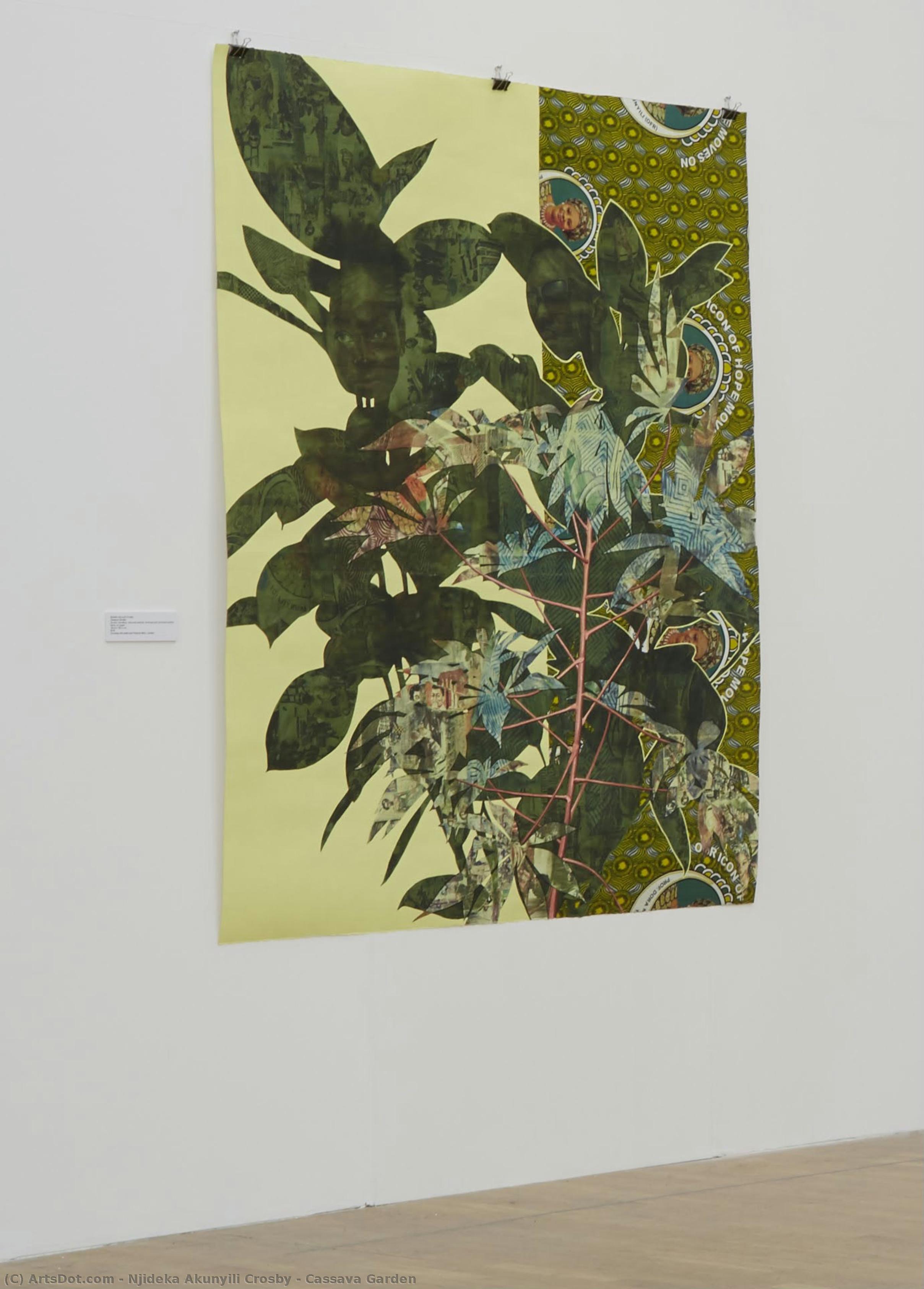 Cassava Garden — Njideka Akunyili Crosby