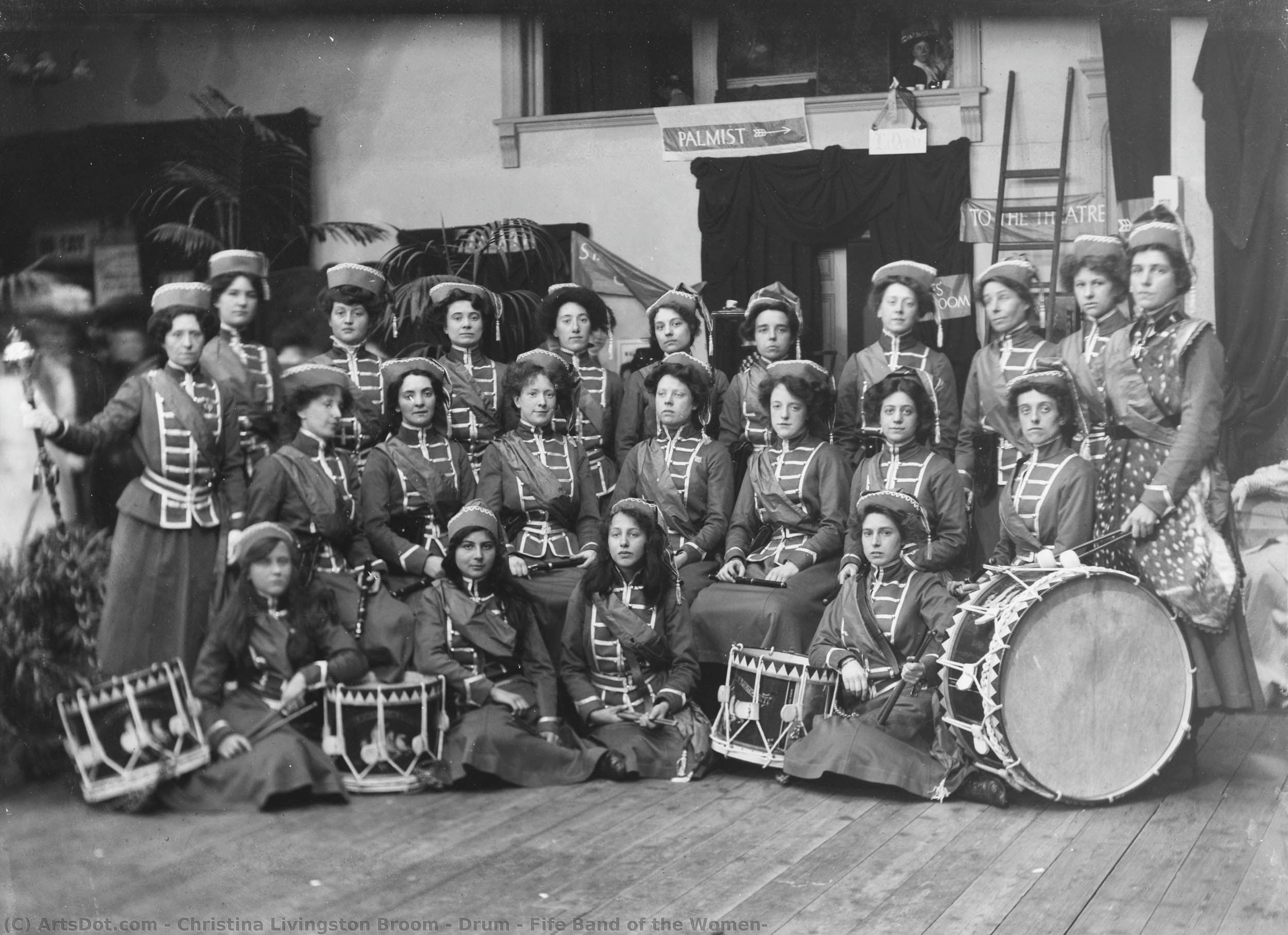 Drum & Fife Band Of The Women — Kristina Livinston Brum