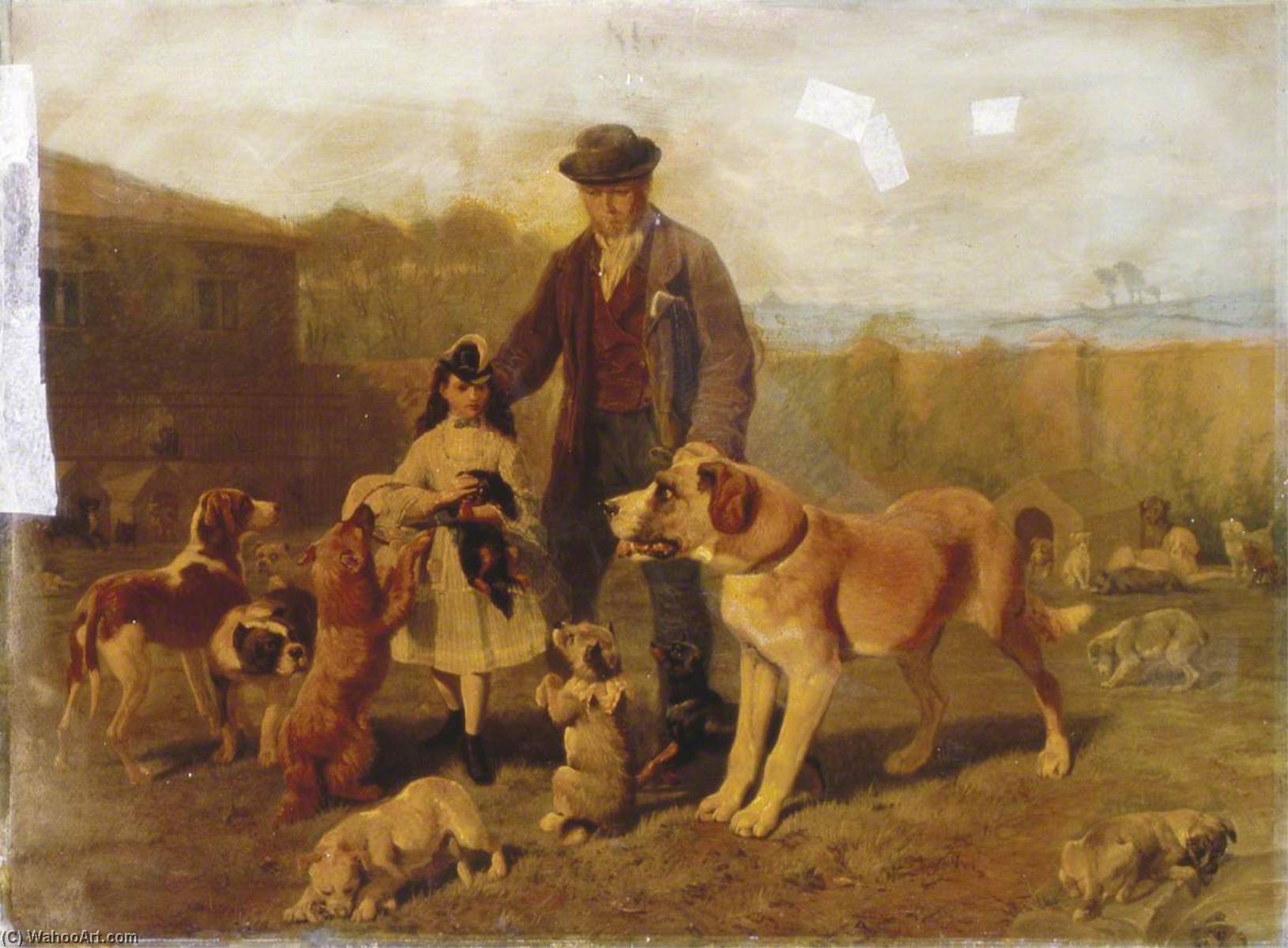 The Dogs Refuge — John Charles Dollman