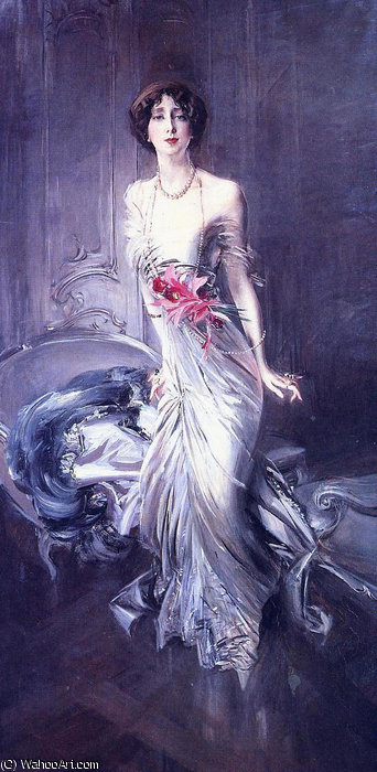 Portrait Of Madame Doyen — Giovanni Boldini