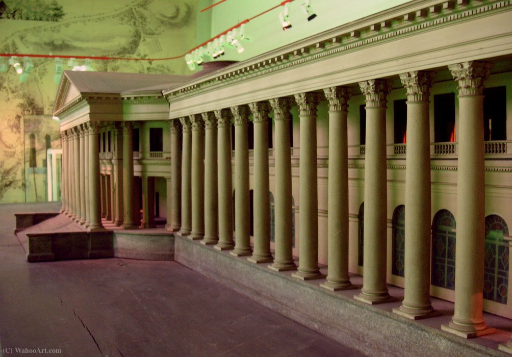 Large Haga Palace — Louis Jean Desprez