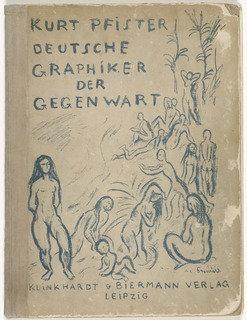 Front Cover From The Illustrated Book Deutsche Graphiker Der Gegenwart (german Printmakers Of Our Time) — Richard Seewald