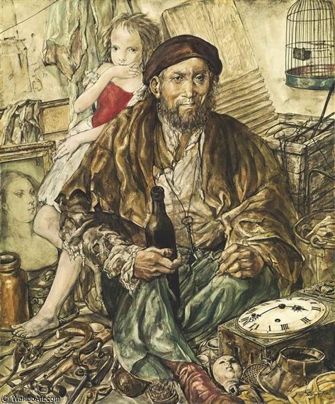 Le Clochard — Léonard Tsuguharu Foujita