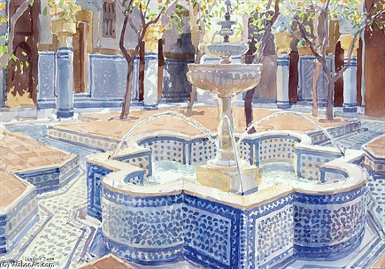 The Blue Fountain — Lucy Willis