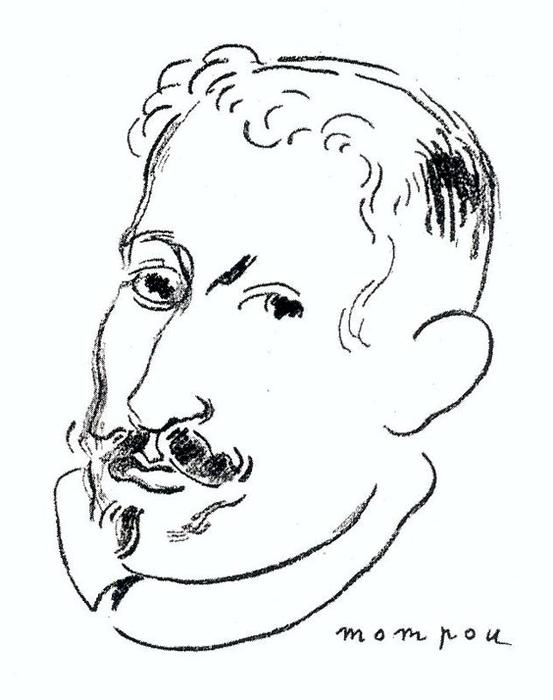 Portrait Of Lope De Vega — Josep Mompou Dencausse