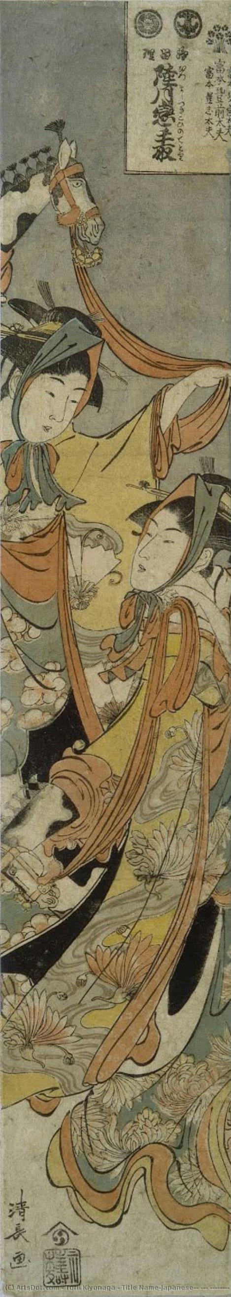Title Name(japanese): 浄瑠璃 陸(睦)月恋手取 — Torii Kiyonaga