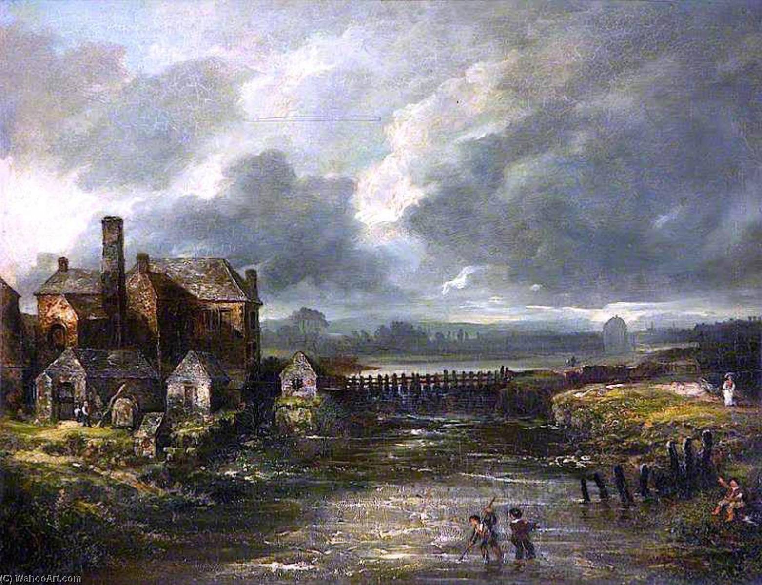 Joy's Paper Mill And River Blackstaff, Belfast — Hugh Frazer