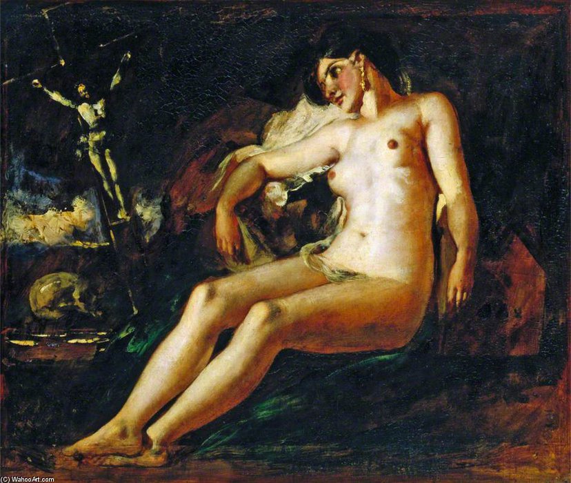 Study Of A Magdalen — Уильям Этти