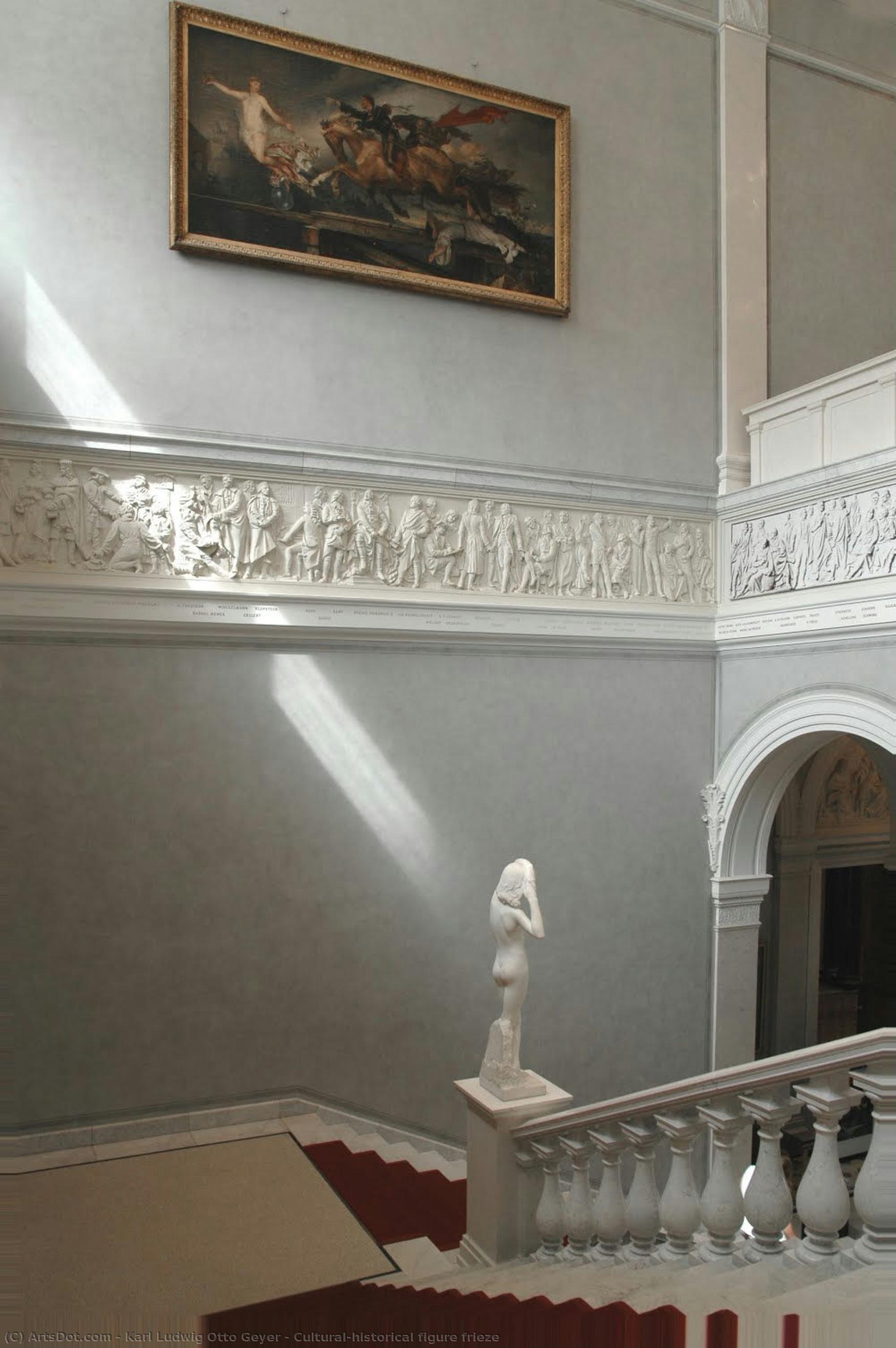 Cultural-historical Figure Frieze — Karl Ludwig Otto Geyer
