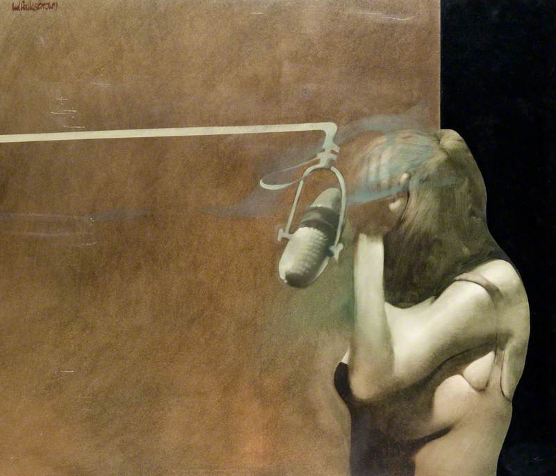 Girl With Microphone — Neil Dallas Brown