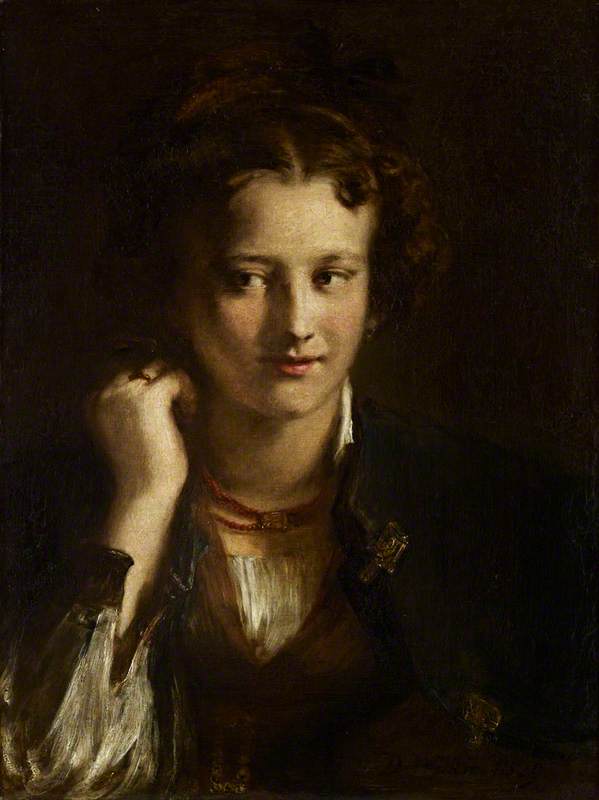 The Artist's Niece, Sophia Wilkie, Later Mrs James Winfield — Sir David Wilkie
