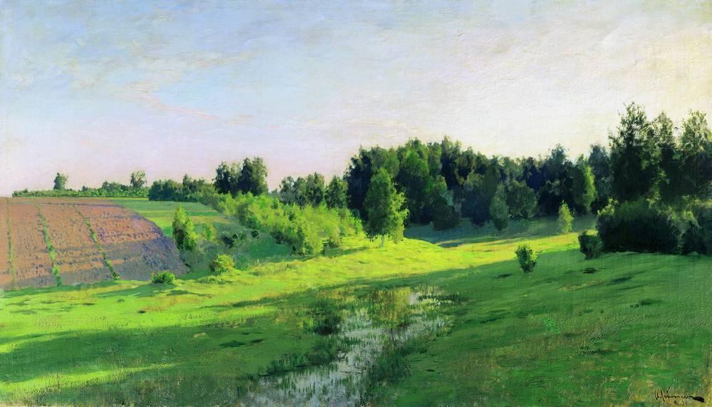 Evening Shadows — Isaak Ilyich Levitan