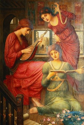 In The Golden Days — John Melhuish Strudwick