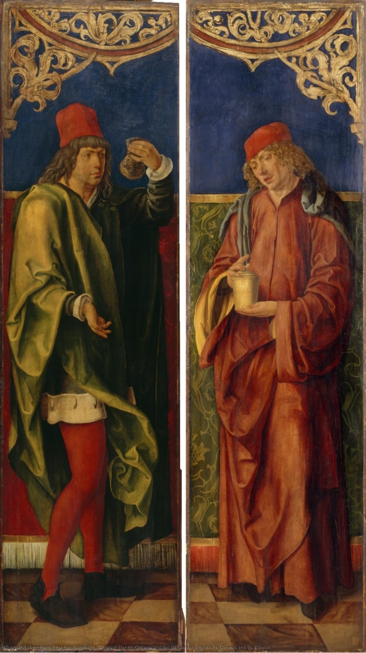 Deutsch Der Hl. Cosmas Und Der Hl. Damian English St. Cosmas And St. Damian — ハンス・フォン・クルムバッハ