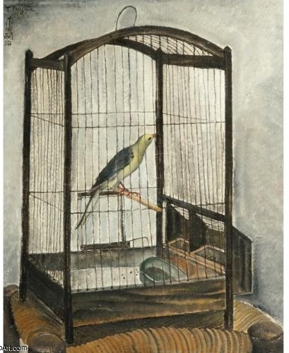 La Cage À Oiseau — Léonard Tsuguharu Foujita
