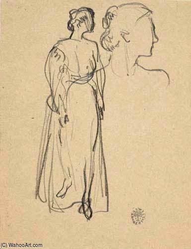 Standing Woman — Rockwell Kent