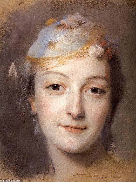 Portrait Of Marie Fel — Maurice Quentin De La Tour