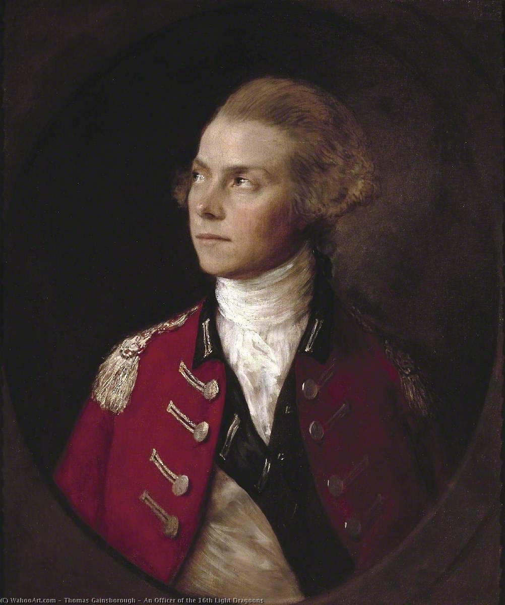 An Officer Of The 16th Light Dragoons — Thomas Gainsborough