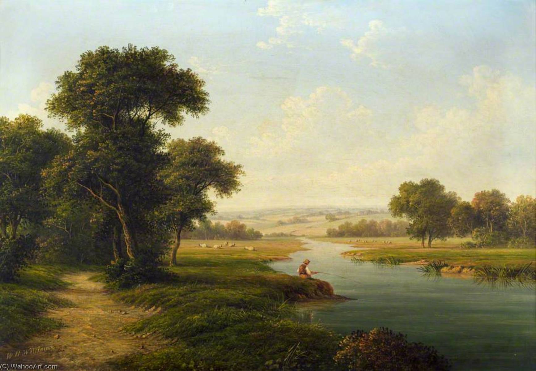 River Landscape — Walter Heath Williams
